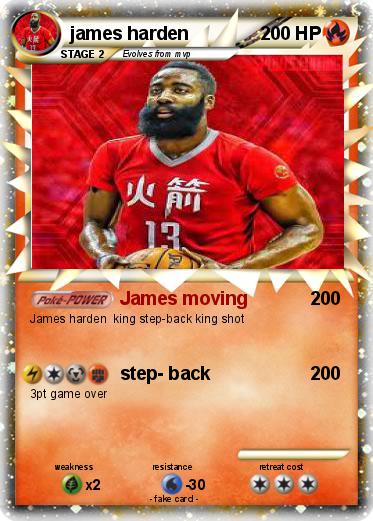 Pokemon james harden