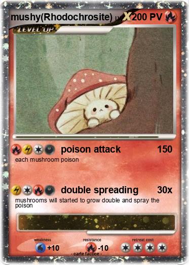 Pokemon mushy(Rhodochrosite)