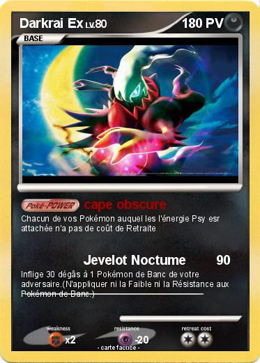 Pokemon Darkrai Ex