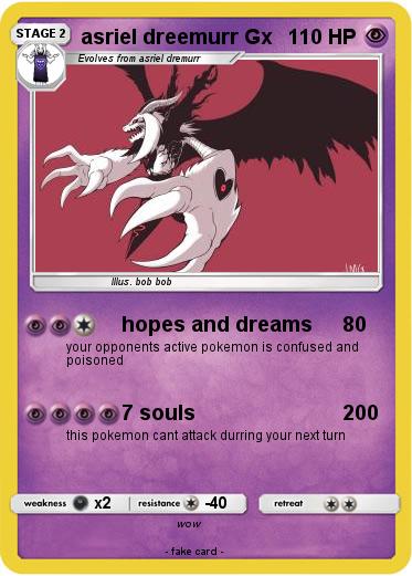 Pokemon asriel dreemurr Gx