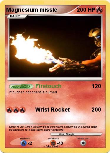 Pokemon Magnesium missle
