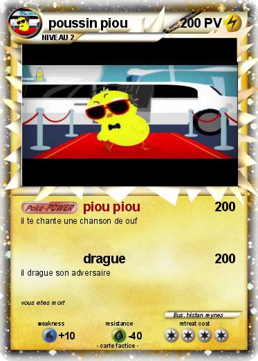 Pokemon poussin piou