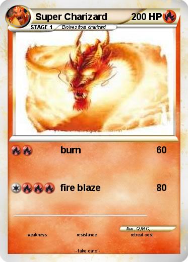 Pokemon Super Charizard
