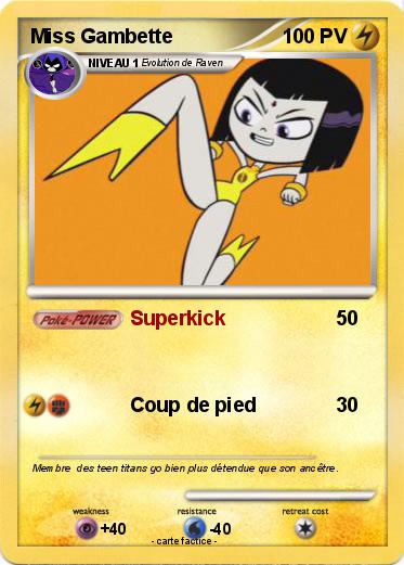 Pokemon Miss Gambette