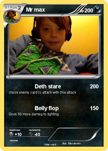 Pokemon Mr max
