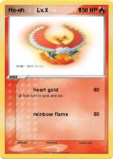 Pokemon Ho-oh        Lv.X                   1