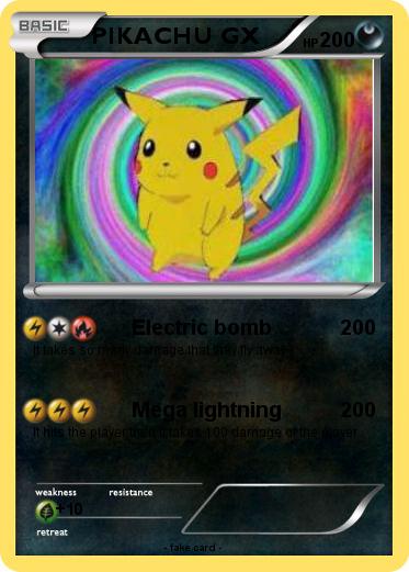 Pokemon PIKACHU GX