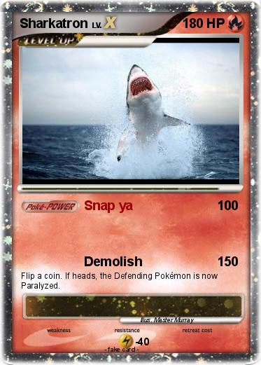 Pokemon Sharkatron