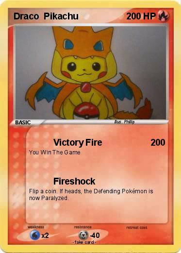 Pokemon Draco  Pikachu