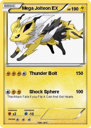 Pokemon Mega Jolteon EX