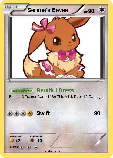Pokemon Serena's Eevee