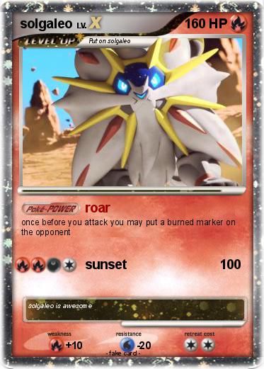 Pokemon solgaleo
