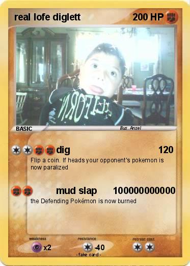 Pokemon real lofe diglett