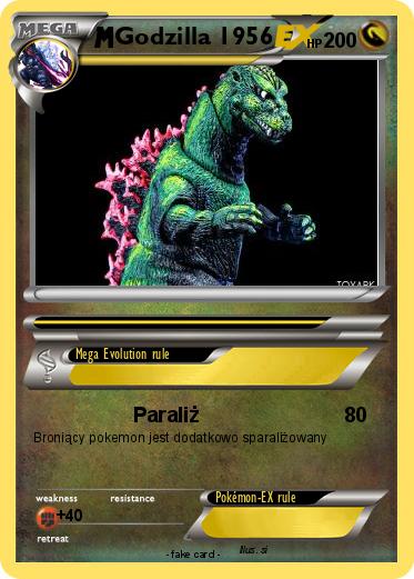Pokemon Godzilla 1956