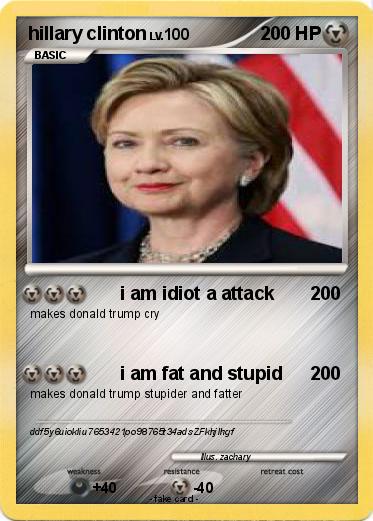 Pokemon hillary clinton