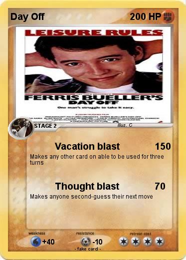 Pokemon Day Off