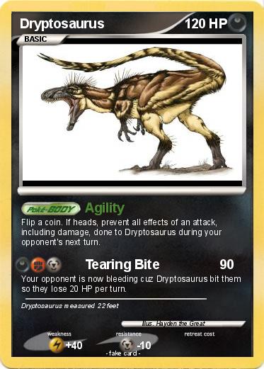 Pokemon Dryptosaurus