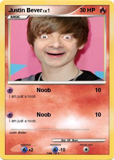 Pokemon Justin Bever