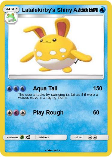 Pokemon Latalekirby's Shiny Azumarill