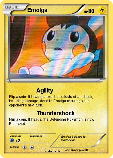 Pokemon Emolga