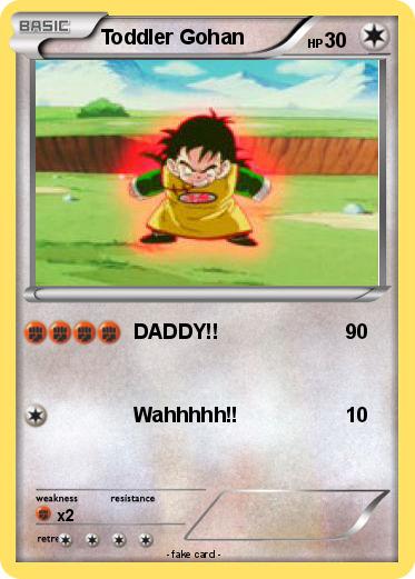 Pokemon Toddler Gohan