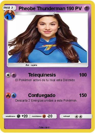 Pokemon Pheobe Thunderman