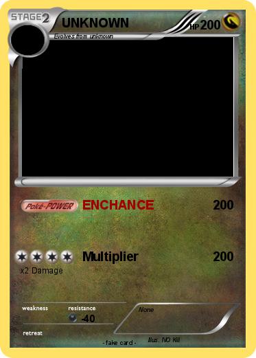 Pokemon UNKNOWN