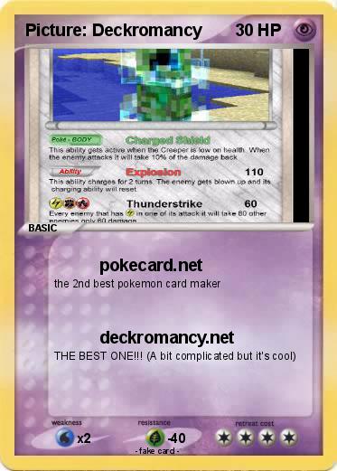 Pokemon Picture: Deckromancy