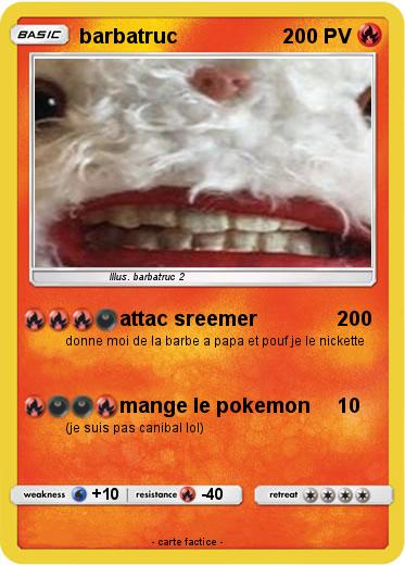 Pokemon barbatruc
