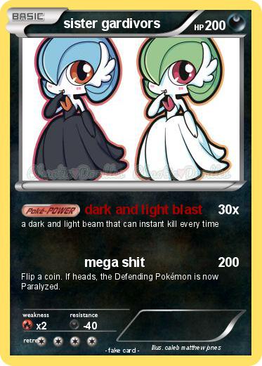 Pokemon sister gardivors