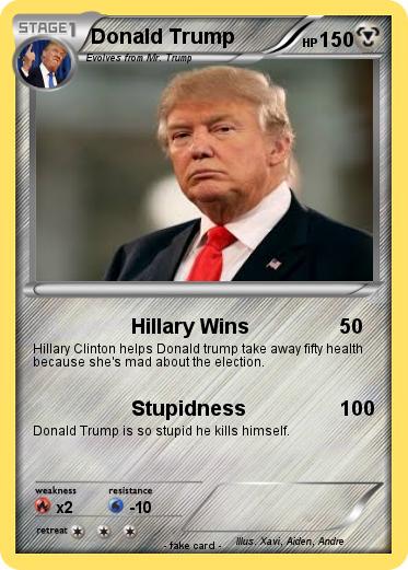 Pokemon Donald Trump