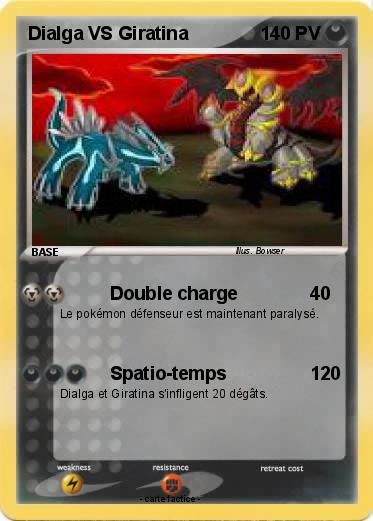 Pokemon Dialga VS Giratina