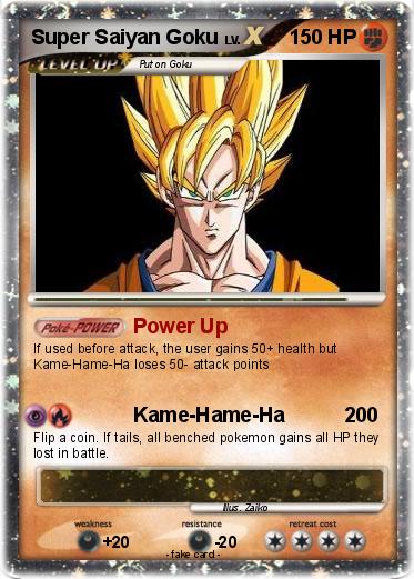 Pokemon Super Saiyan Goku
