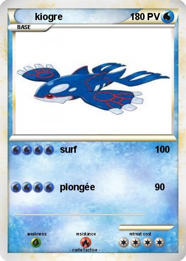 Pokemon kiogre