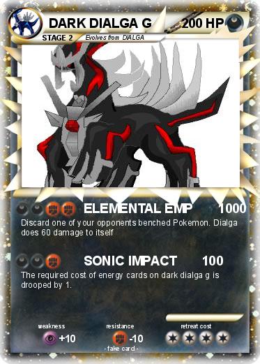 Pokemon DARK DIALGA G
