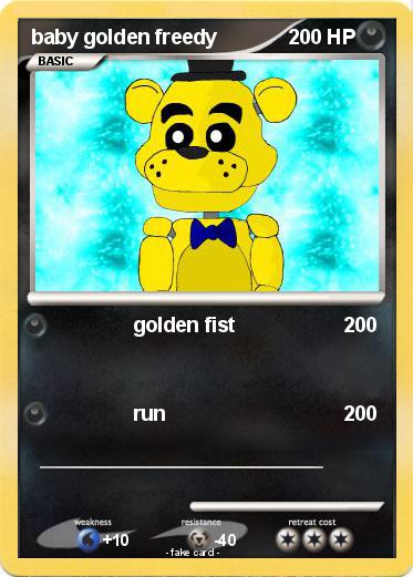 Pokemon baby golden freedy
