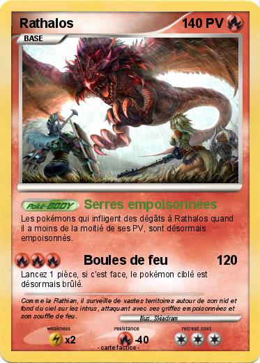 Pokemon Rathalos
