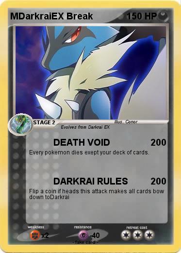 Pokemon MDarkraiEX Break