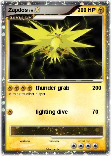 Pokemon Zapdos
