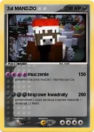 Pokemon żul MANDZIO
