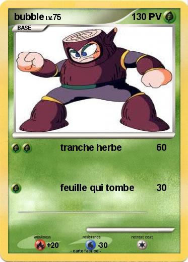 Pokemon bubble