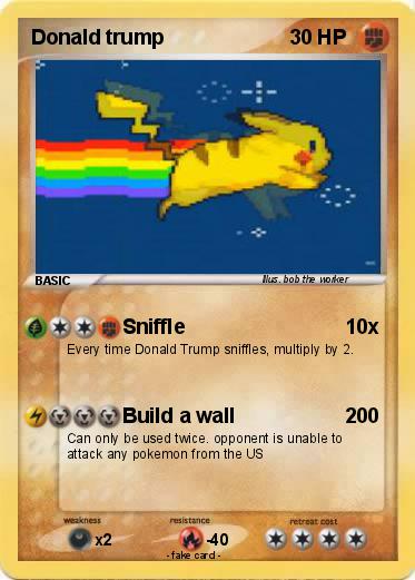 Pokemon Donald trump