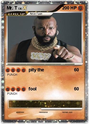 Pokemon Mr. T