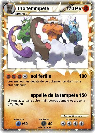 Pokemon trio temmpete