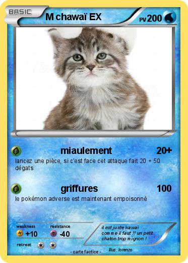 Pokemon M chawaï EX