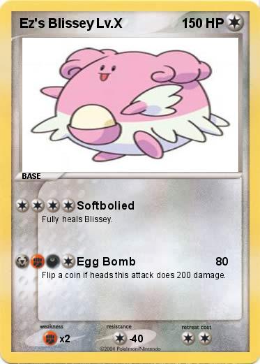 Pokemon Ez's Blissey Lv.X