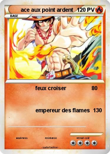 Pokemon ace aux point ardent