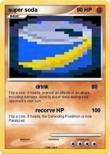Pokemon super soda