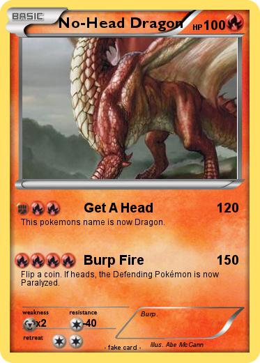 Pokemon No-Head Dragon
