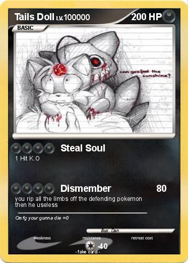 Pokemon Tails Doll